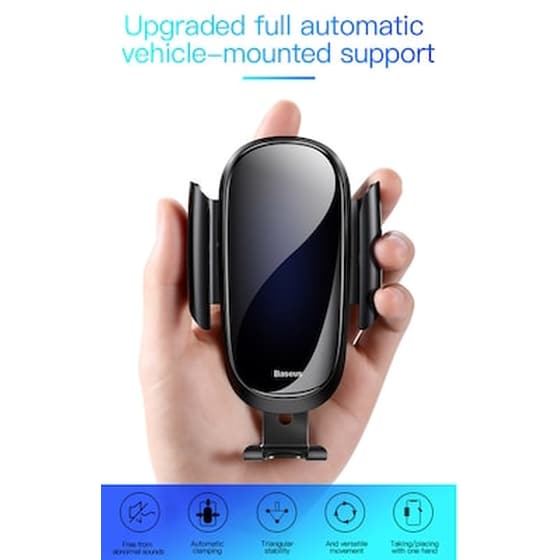 Βάση Στήριξης Αυτοκινήτου Αεραγωγού Baseus Suyl-wl01 Future Gravity - Μαύρο image 1