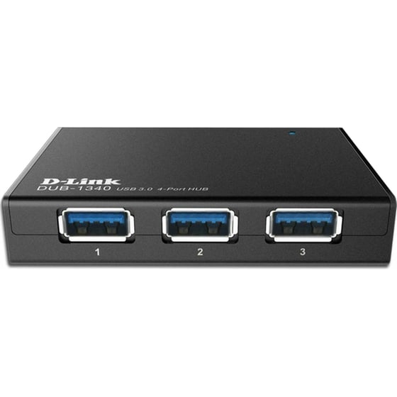 D-Link DUB-1340 USB Hub 4-Port USB 3.0 συμβατό με USB-A image 1