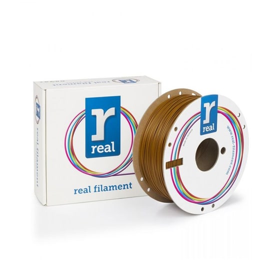 Real Filaments νήμα 3D εκτυπωτή PLA Recycled - 1kg 1.75mm - Πορτοκαλί image 0