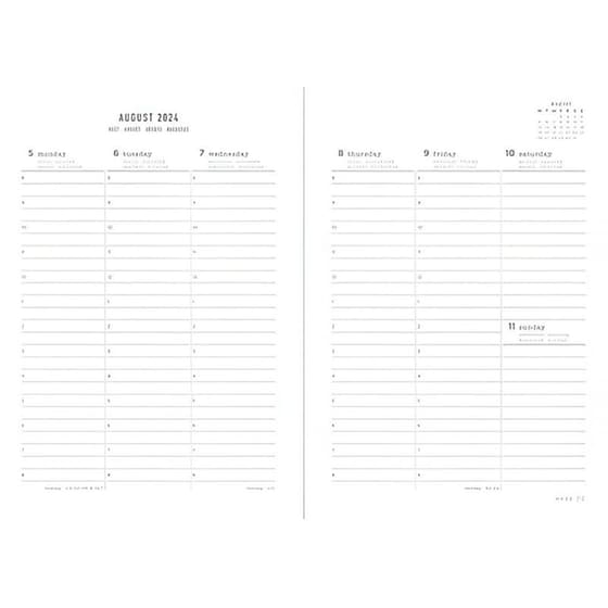 Ακαδημαϊκό Ημερολόγιο Εβδομαδιαίο Letts 2024-2025 Α6 Eco Writers (1 Τεμάχιο) image 1