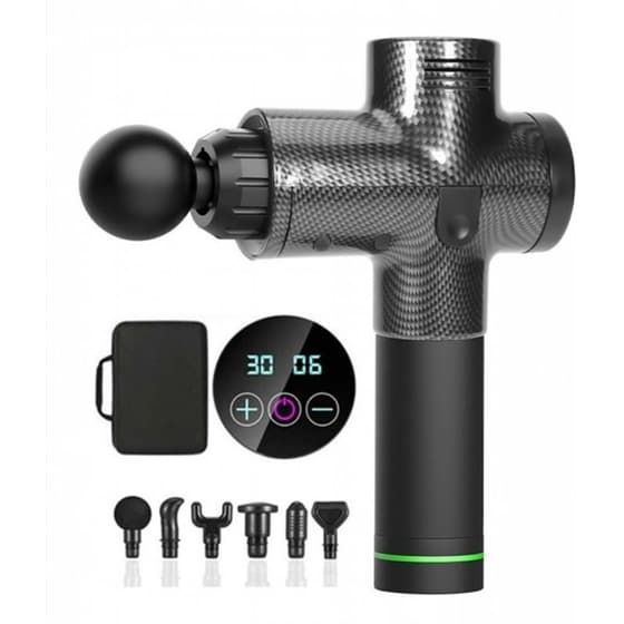 Πιστόλι Μασάζ MDHL M-7006  για το Σώμα - Γκρι image 0