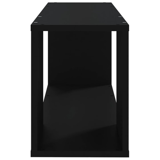Έπιπλο Τηλεόρασης VidaXL από Μοριοσανίδα 80x24x32cm - Μαύρο image 2