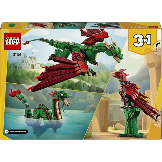 LEGO® Creator 3σε1 Μεσαιωνικός Δράκος (31161) image 8