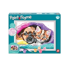 As Company Σετ Ζωγραφικής Paint & Frame Ζωγραφίζω Με Αριθμούς Sweet Friendship
