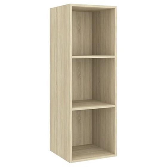 Έπιπλο Τηλεόρασης VidaXL από Μοριοσανίδα  37x37x107cm - Μπεζ image 2