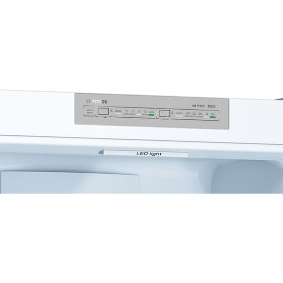 PITSOS PKNB39VIDT Full No Frost 368 Lt Brushed Steel Antifinger Ψυγειοκαταψύκτης image 2