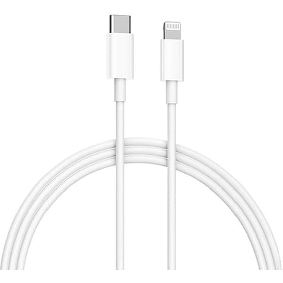 Καλώδιο δεδομένων Ezra Dc64 Usb-C to Lightning 18W 1m - White image 0
