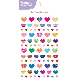Αυτοκόλλητα Funny Stickers Say You Love Me