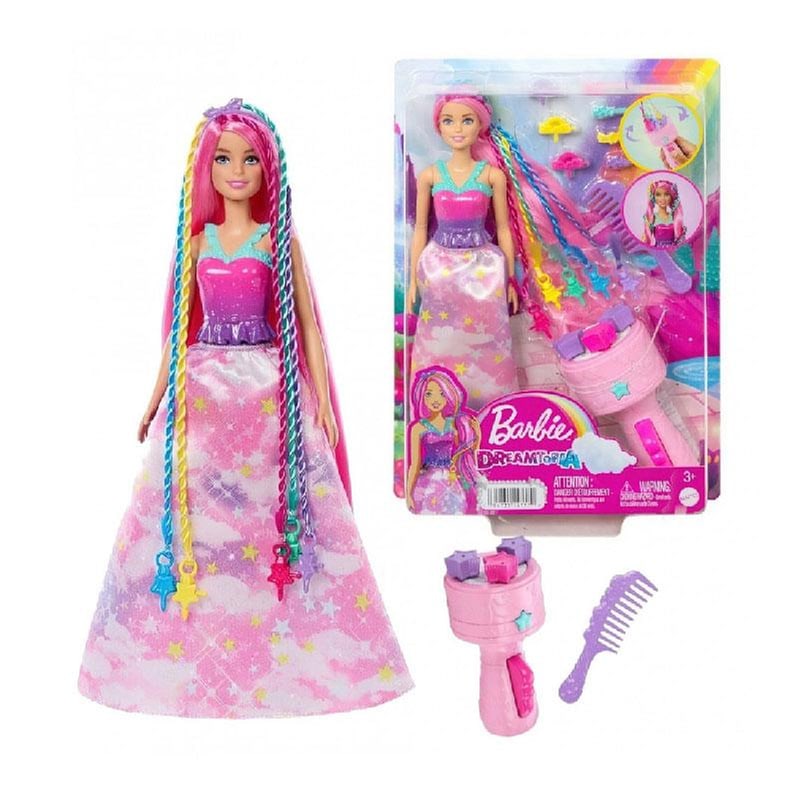 Κούκλα Barbie Dreamtopia Ονειρικά Μαλλιά