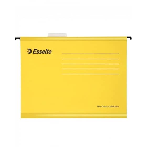 Κρεμαστός Φάκελος Esselte Α4 Κίτρινος (25 Τεμάχια) image 0