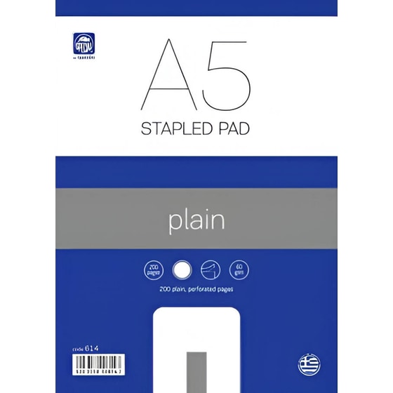 Μπλοκ TYPOTRUST Α5 Μπλε (1 Τεμάχιο) image 0