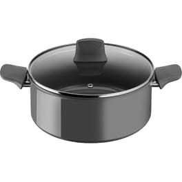 Κατσαρόλα TEFAL C42646 24 cm Μαύρο