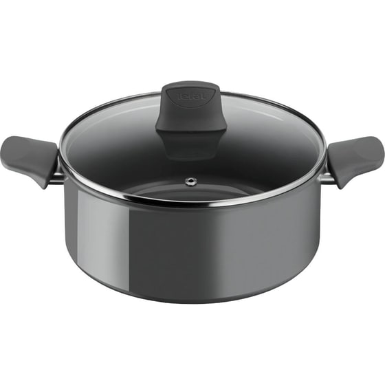 Κατσαρόλα TEFAL C42646 24 cm Μαύρο image 0