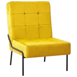 Vidaxl Καρέκλα Χαλάρωσης 65 X 79 X 87 Μουσταρδί Βελούδινη