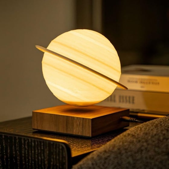 Φωτιστικό&nbsp;Γραφείου&nbsp;Gingko&nbsp;Smart&nbsp;Saturn&nbsp;Walnut image 3