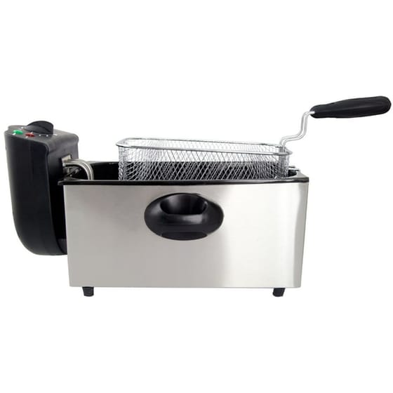 ESPERANZA EKG010 με Αποσπώμενο Κάδο 2000W 3 L Ασημί Φριτέζα Λαδιού image 2
