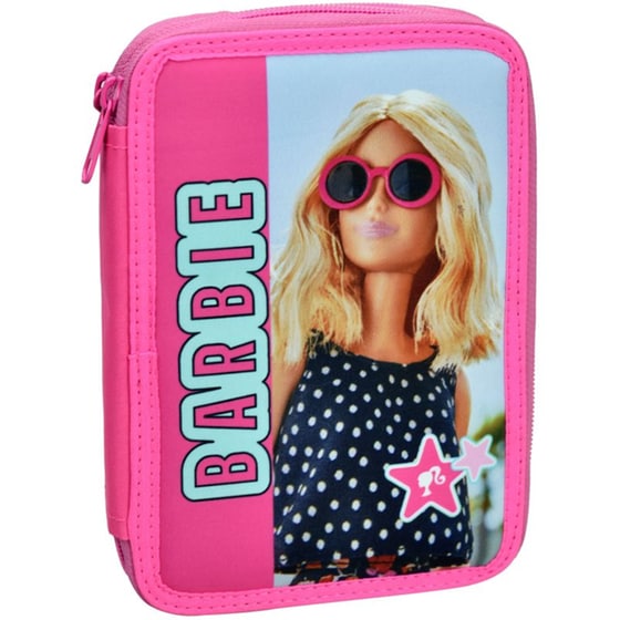 Κασετίνα Παραλληλόγραμμη Γεμάτη Gim Barbie Holographic image 0