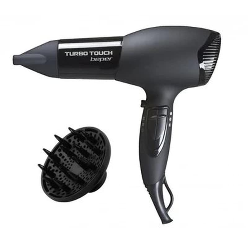 BEPER Turbo Touch 40.979 Σεσουάρ Μαλλιών 2000 W Μαύρο BEPER