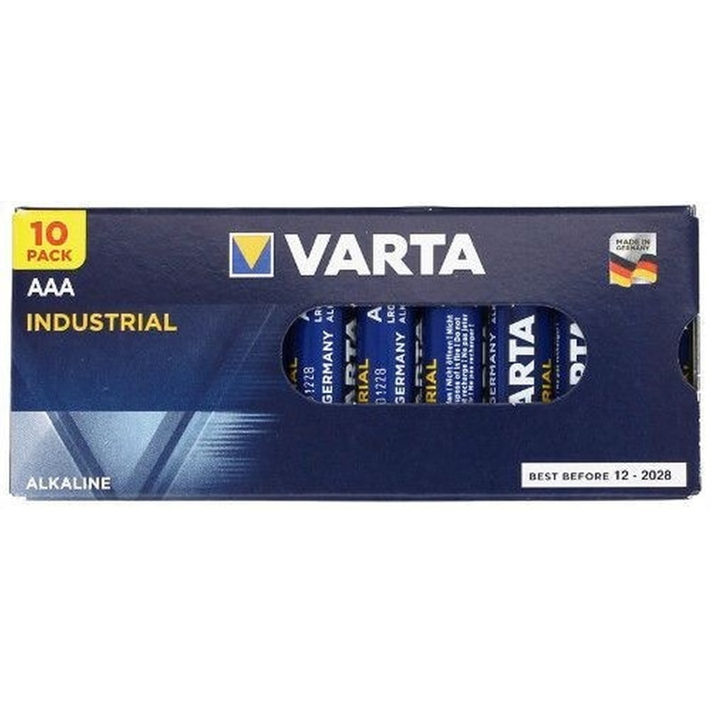 VARTA Varta Αλκαλικές Μπαταρίες Industrial Pro AAA 1.5V 10τμχ