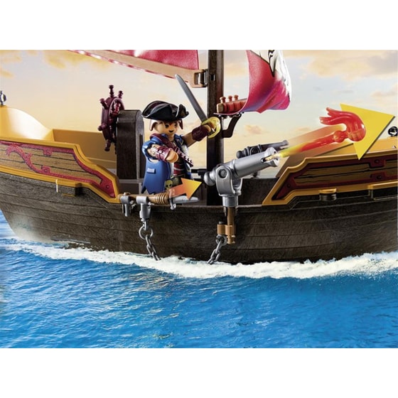 PLAYMOBIL® Pirates Πειρατική Γαλέρα (71418) image 3