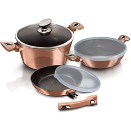 Σετ Μαγειρικά Σκεύη BERLINGER BH-7051 6 τμχ Καφέ