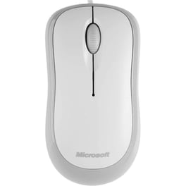 Microsoft Basic Ενσύρματο Ποντίκι Λευκό
