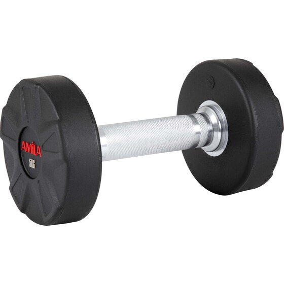 Βαράκι Στρογγυλό 5kg Amila PU Series 84647 από Ατσάλι - Μαύρο image 0