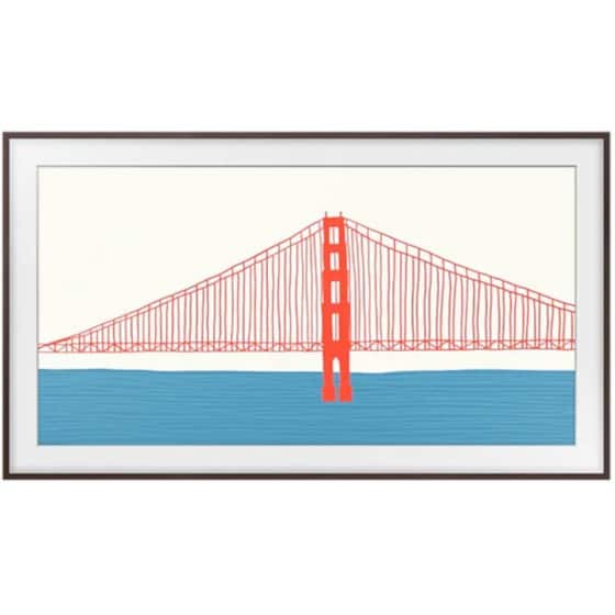 Μαγνητικό Πλαίσιο Τηλεόρασης Samsung The Frame 65" VG-SCFA65BWBXC - Καφέ image 0