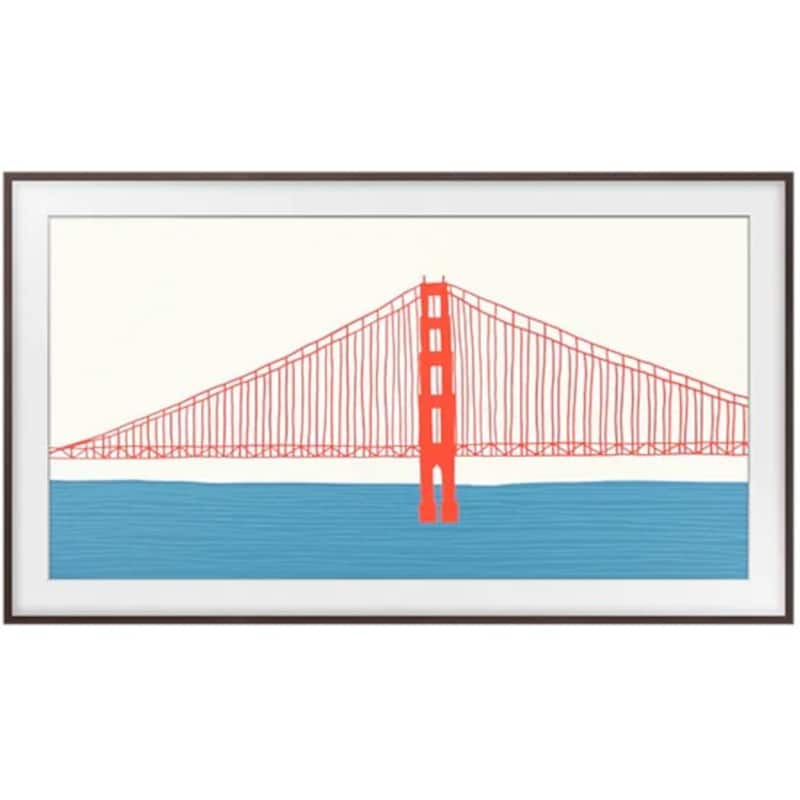 SAMSUNG Μαγνητικό Πλαίσιο Τηλεόρασης Samsung The Frame 65 VG-SCFA65BWBXC - Καφέ