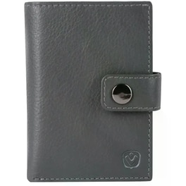 Θήκη Καρτών Valenta Leather Magsafe Luxe Grey
