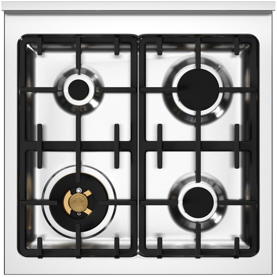 BERTAZZONI MAS64L1ENET 58 Lt Μαύρο Μεικτή Κουζίνα Αερίου image 4