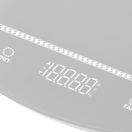 LEXICAL LKS-4301GREY 1g/5kg Ψηφιακή Ζυγαριά Κουζίνας image 1