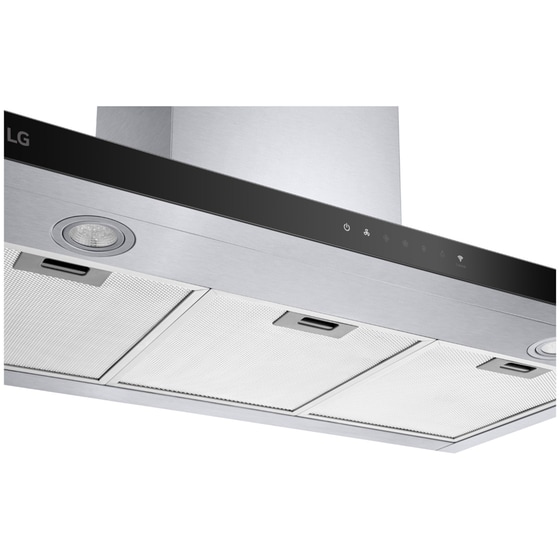 LG HCEZ3626S 90 cm Inox Απορροφητήρας Καμινάδα image 4