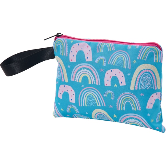Τσαντάκι Safe Pocket COOLBEE Rainbow - Γαλάζιο image 1
