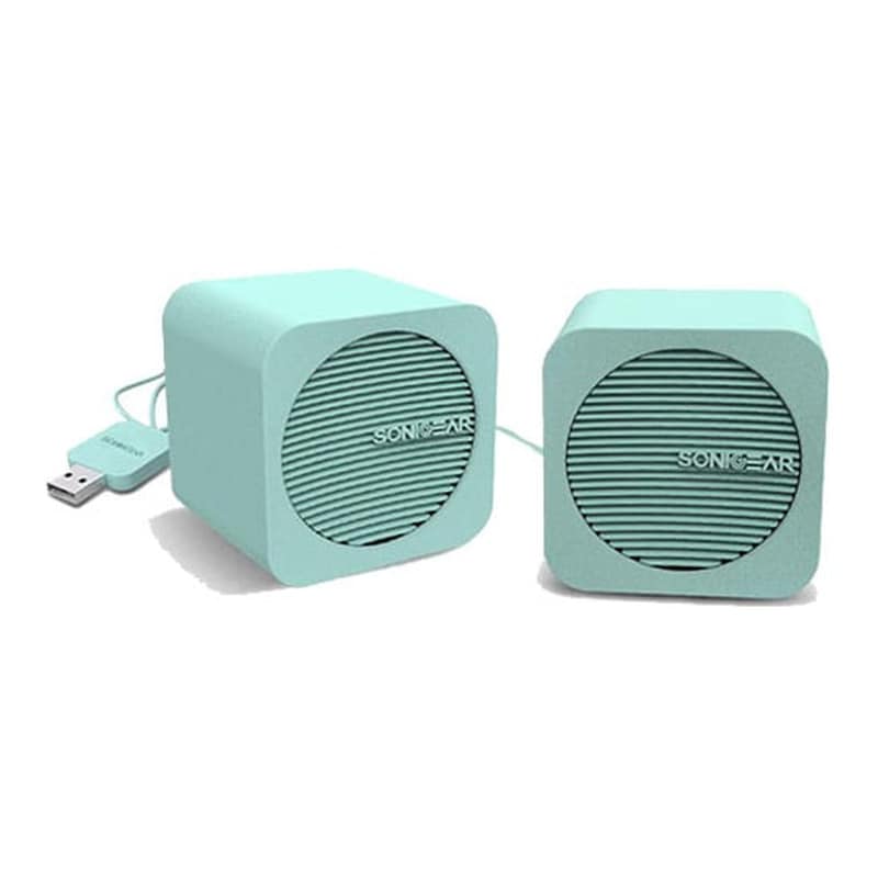 Ηχεία 2.0 Sonic Gear BlueCube 5W - Mint φωτογραφία