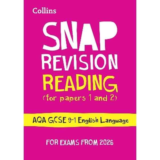 AQA GCSE 9-1 English Language Reading (Papers 1 & 2) Revision Guide image 0