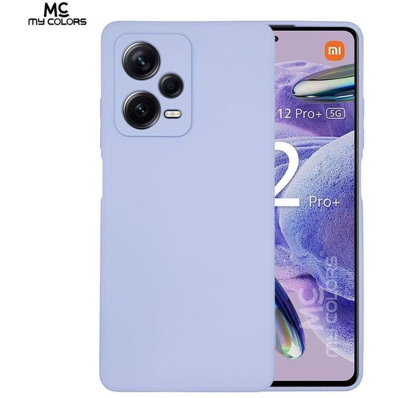 Θήκη Xiaomi Redmi Note 12 4G - My Colors Carryhang Liquid Silicone Strap - Λιλά