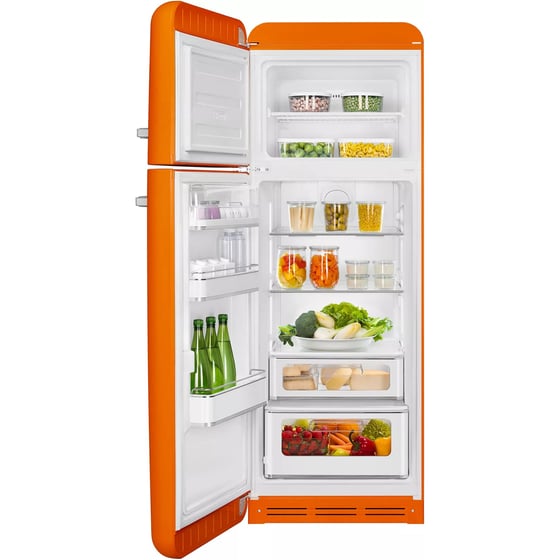 SMEG FAB30LOR6 294 Lt Πορτοκαλί Δίπορτο Ψυγείο image 3