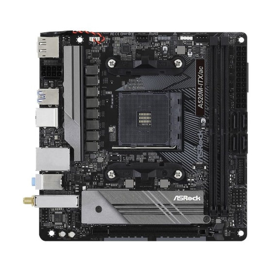Asrock A520M-ITX/ac AMD A520 Mini ITX με Socket AMD AM4 image 0
