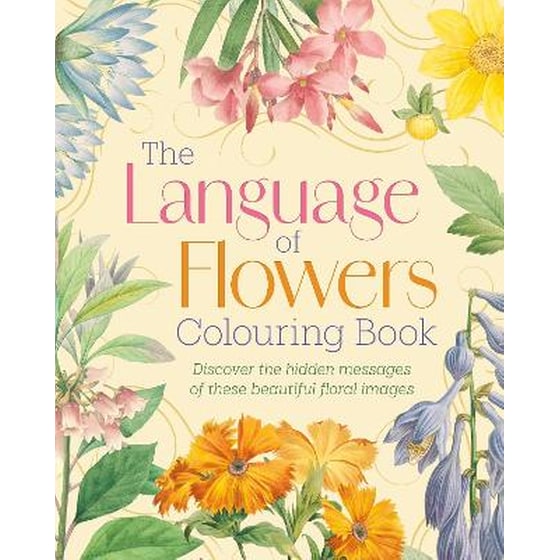 The Language of Flowers Colouring Book image 0
