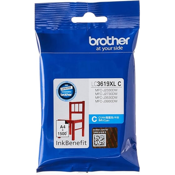 Brother LC-3619XLC Κυανό Μελάνι Εκτυπωτή image 0