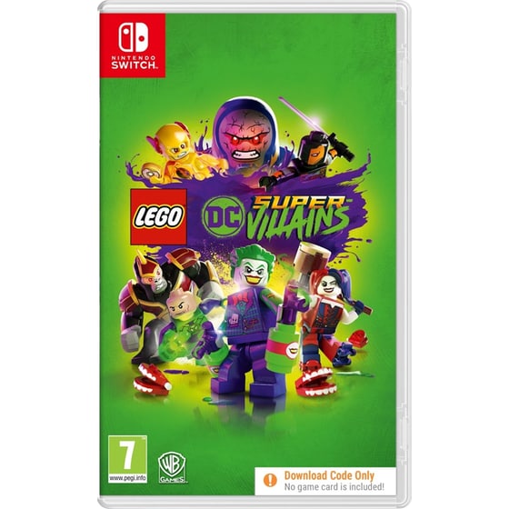 Lego DC Super-Villains (Code in a Box) - Nintendo Switch image 0