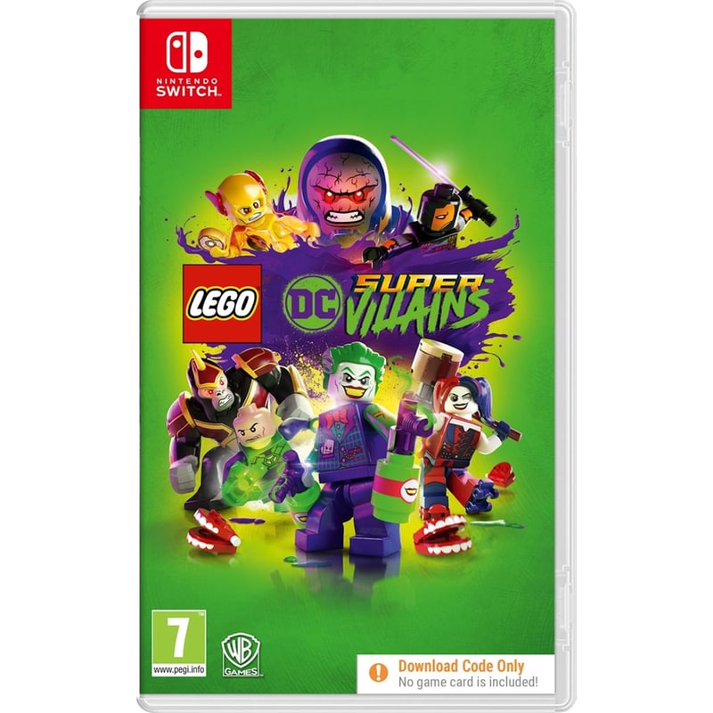 WARNER BROS Lego DC Super-Villains (Code in a Box) - Nintendo Switch