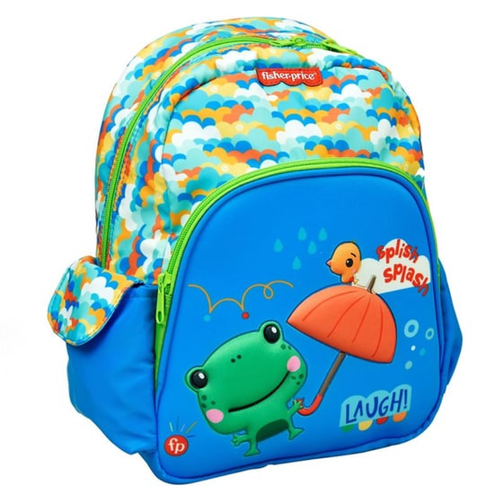 Τσάντα Πλάτης Προσχολική Gim Frog Fisher Price image 0