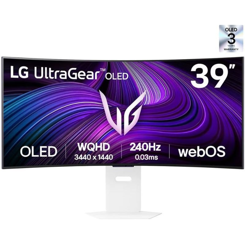 LG UltraGear 39GX90SA Gaming Monitor 39 Wide QHD OLED Curved 240Hz 0.03ms