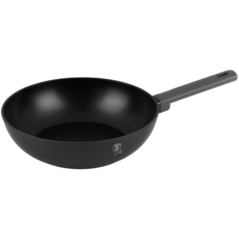 Αντικολλητικό Τηγάνι Wok BERLINGER HAUS BH-8123 28 cm Μαύρο
