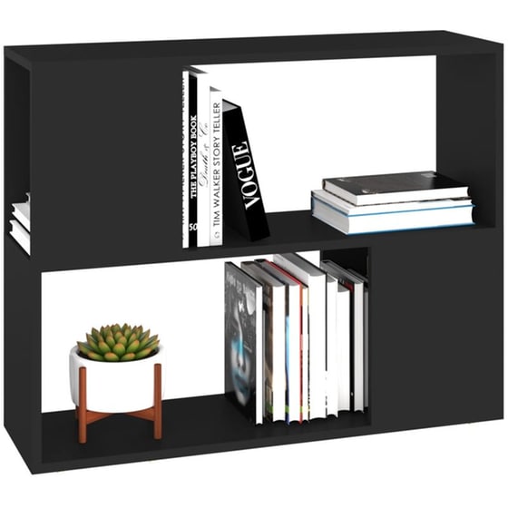 Έπιπλο Τηλεόρασης VidaXL Μοριοσανίδα 80x24x63cm - Μαύρο image 3
