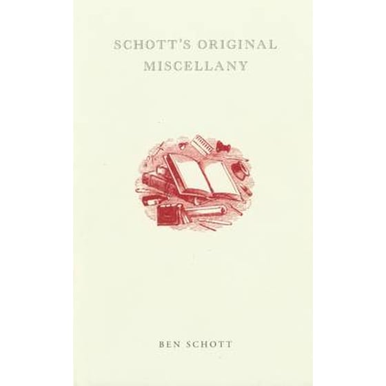 Schott's Original Miscellany image 0