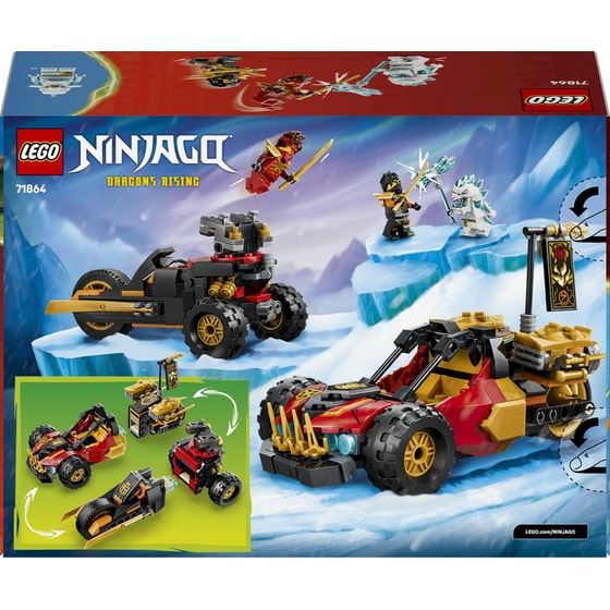 LEGO® Ninjago Kai and Cole's Combiner Vehicles (71864) image 3