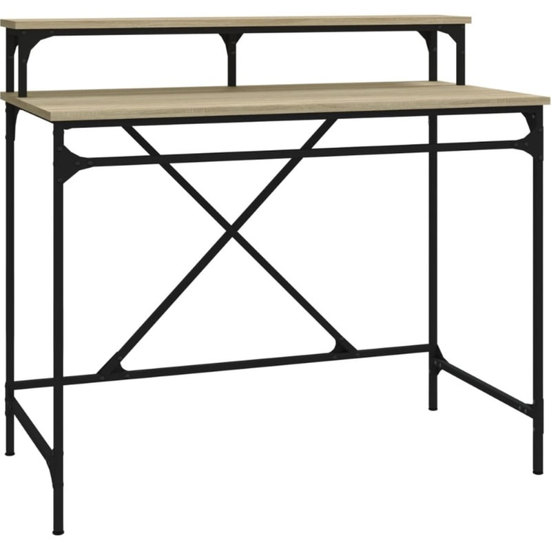 Γραφείο VidaXL από Επεξεργασμένο Ξύλο 100x50x90 cm - Sonoma Δρυς